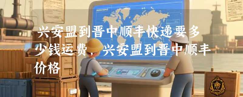 兴安盟到晋中顺丰快递要多少钱运费，兴安盟到晋中顺丰价格