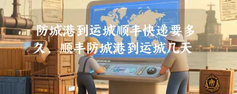 防城港到运城顺丰快递要多久，顺丰防城港到运城几天