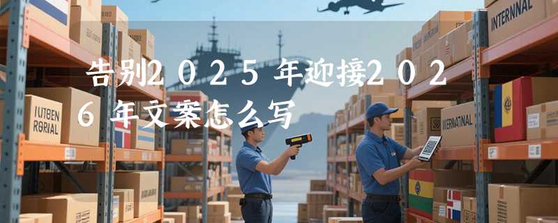 告别2025年迎接2026年文案怎么写