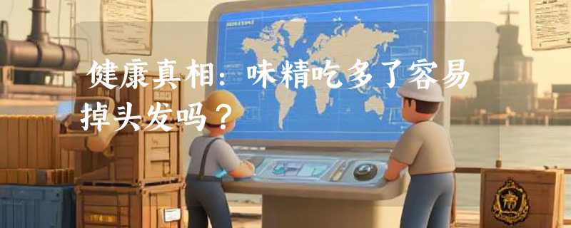 健康真相：味精吃多了容易掉头发吗？