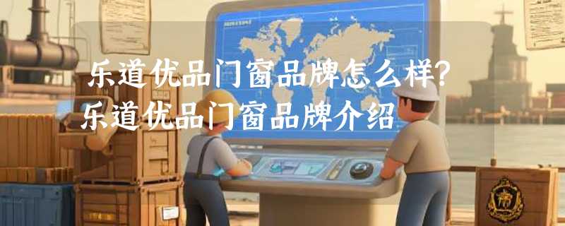 乐道优品门窗品牌怎么样?乐道优品门窗品牌介绍