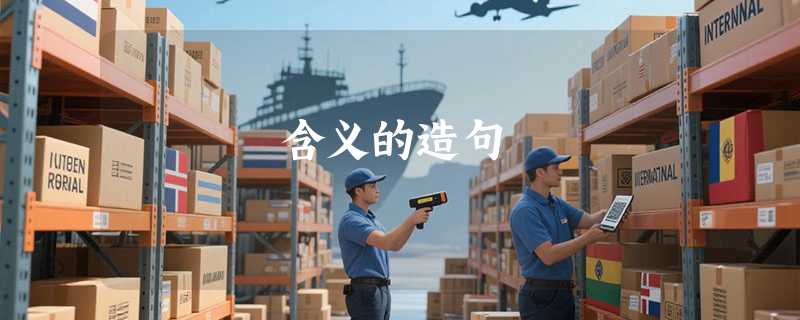含义的造句
