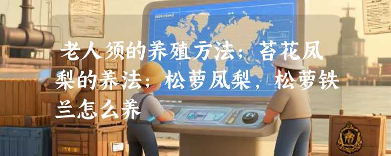 老人须的养殖方法;苔花凤梨的养法;松萝凤梨，松萝铁兰怎么养