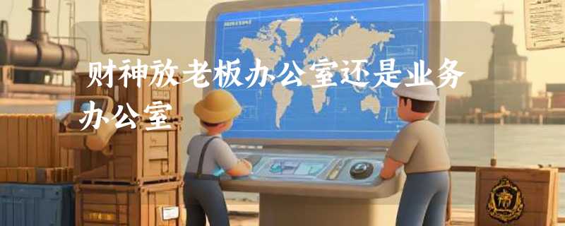 财神放老板办公室还是业务办公室