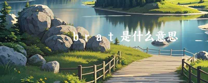 brat是什么意思