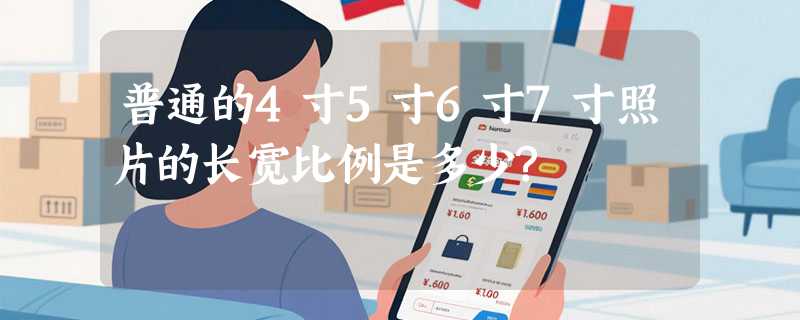 普通的4寸5寸6寸7寸照片的长宽比例是多少?