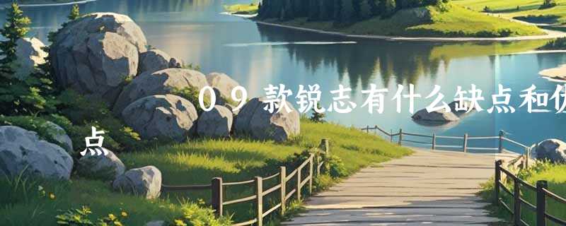 09款锐志有什么缺点和优点