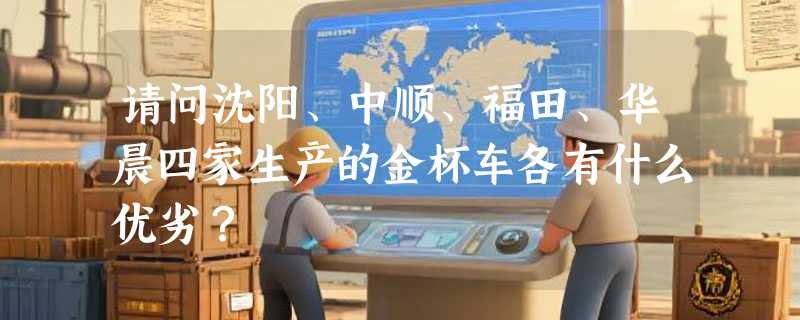 请问沈阳、中顺、福田、华晨四家生产的金杯车各有什么优劣？