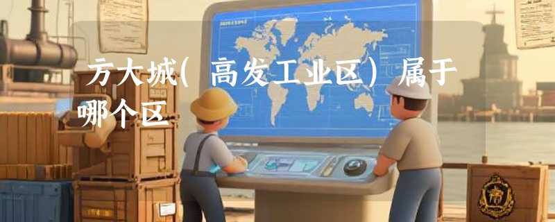 方大城(高发工业区)属于哪个区