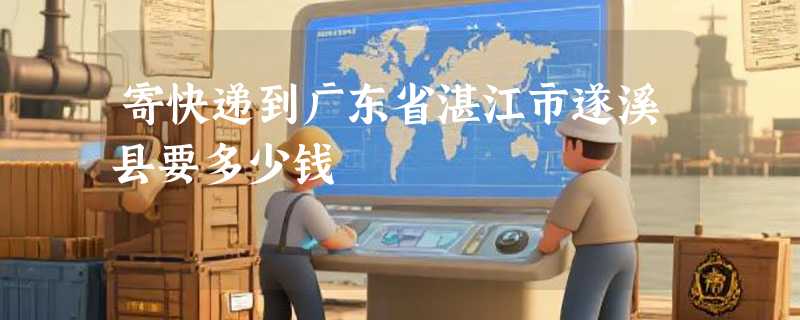 寄快递到广东省湛江市遂溪县要多少钱