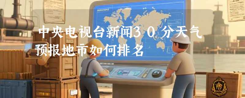 中央电视台新闻30分天气预报地市如何排名