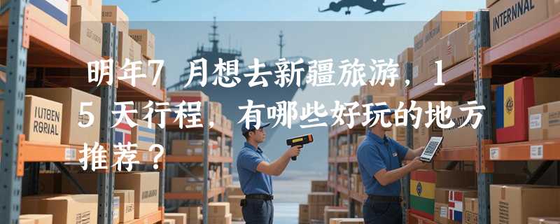 明年7月想去新疆旅游，15天行程，有哪些好玩的地方推荐？