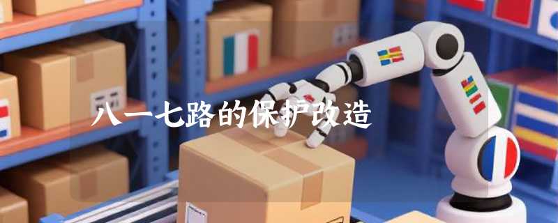 八一七路的保护改造