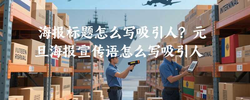 海报标题怎么写吸引人?元旦海报宣传语怎么写吸引人
