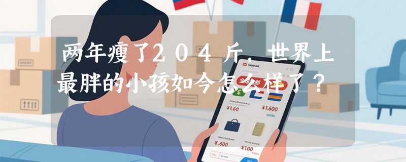 两年瘦了204斤，世界上最胖的小孩如今怎么样了？