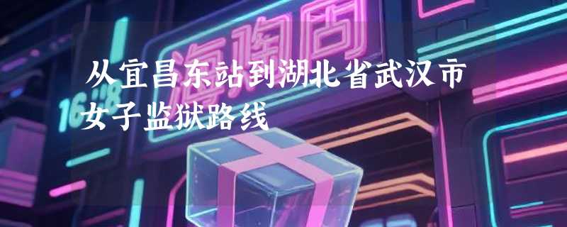 从宜昌东站到湖北省武汉市女子监狱路线