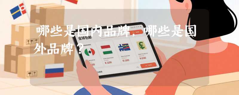 哪些是国内品牌,哪些是国外品牌?