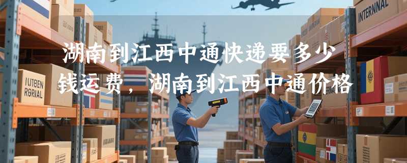 湖南到江西中通快递要多少钱运费，湖南到江西中通价格