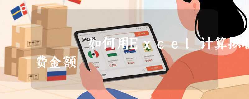 如何用Excel计算拟收费金额
